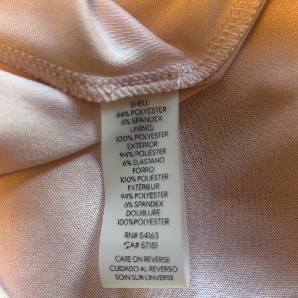 Calvin Klein off the shoulder formal dress; sz. 6 - Picture 11 of 13